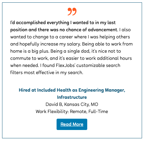flexjobs success stories