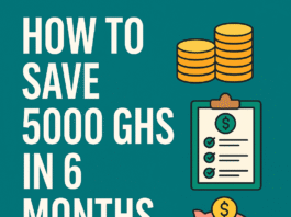 save 5000 GHS in 6 months guide