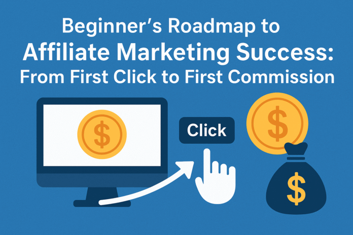 Beginner’s Roadmap to Affiliate Marketing Success From First Click to First Commission
