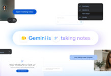 Gemini can handle note-taking during Google Meet calls Gemini can handle note-taking during Google Meet calls