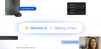 Gemini can handle note-taking during Google Meet calls Gemini can handle note-taking during Google Meet calls