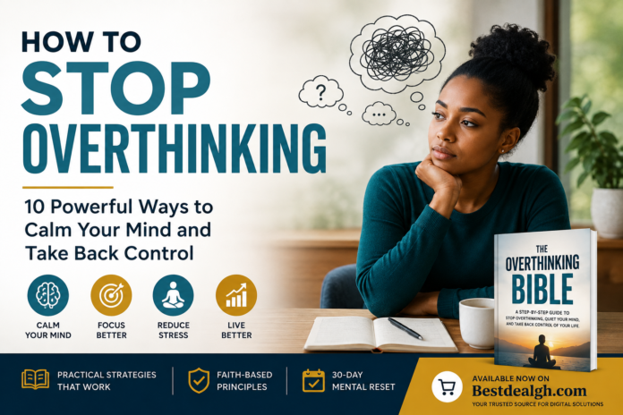 Stop Overthinking Calm Your Mind
